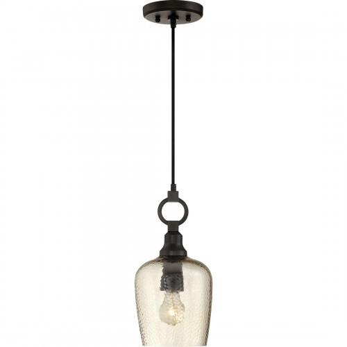 Quoizel CKKD1507WT Kendrick Mini pendant wstrn brnz  7"d Mini Pendant