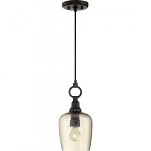 Quoizel CKKD1507WT Kendrick Mini pendant wstrn brnz  7"d Mini Pendant