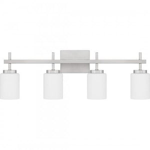 Quoizel WLB8631BN Wilburn Bath 4 light led brushed nickel Bath Light
