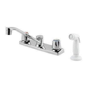 Pfister Polished Chrome Pfirst Series 2-handle Kitchen Faucet G135-4000