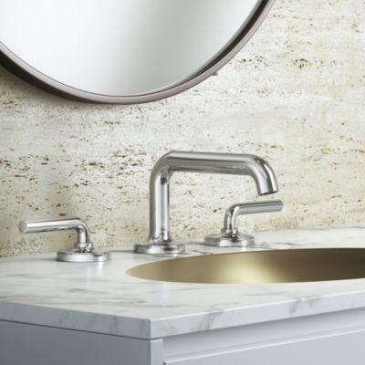 Pfister Polished Chrome 2-handle 8" Widespread Bathroom Faucet LG49-TNTC