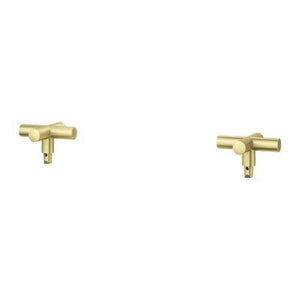 Tenet 2-Handle Cross handle Kit in Brushed Gold