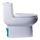 EAGO TB351 DUAL FLUSH ONE PIECE ECO-FRIENDLY HIGH EFFICIENCY LOW FLUSH CERAMIC TOILET