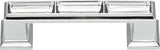 Atlas Homewares Legacy Crystal Pull 3 Inch (c-c) Polished Chrome