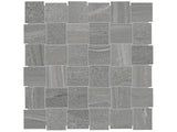 Anatolia Tile 2X2 Basketweave Davenport Mica Matte Porcelain Mosaics. 1 Sheet = .97 Sq. Ft. 4501-0081-0 (63-579) Mica Basketweave 2x2 - premium natural stone mosaic tile from Anatolia Tile, available at PoshHaus showroom in Keene, NH