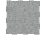 Anatolia Tile 2X2 Basketweave Belgian Linen Mica Porcelain Mosaics. 1 Sheet = .96 Sq. Ft. 4501-0031-1 (69-570) Mica Basketweave 2x2 - premium natural stone mosaic tile from Anatolia Tile, available at PoshHaus showroom in Keene, NH