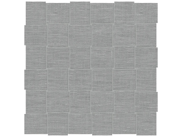Anatolia Tile 2X2 Basketweave Belgian Linen Mica Porcelain Mosaics. 1 Sheet = .96 Sq. Ft. 4501-0031-1 (69-570) Mica Basketweave 2x2 - premium natural stone mosaic tile from Anatolia Tile, available at PoshHaus showroom in Keene, NH