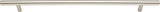 Atlas Homewares Skinny Linea Pull 11 5/16 Inch (c-c) Brushed Nickel