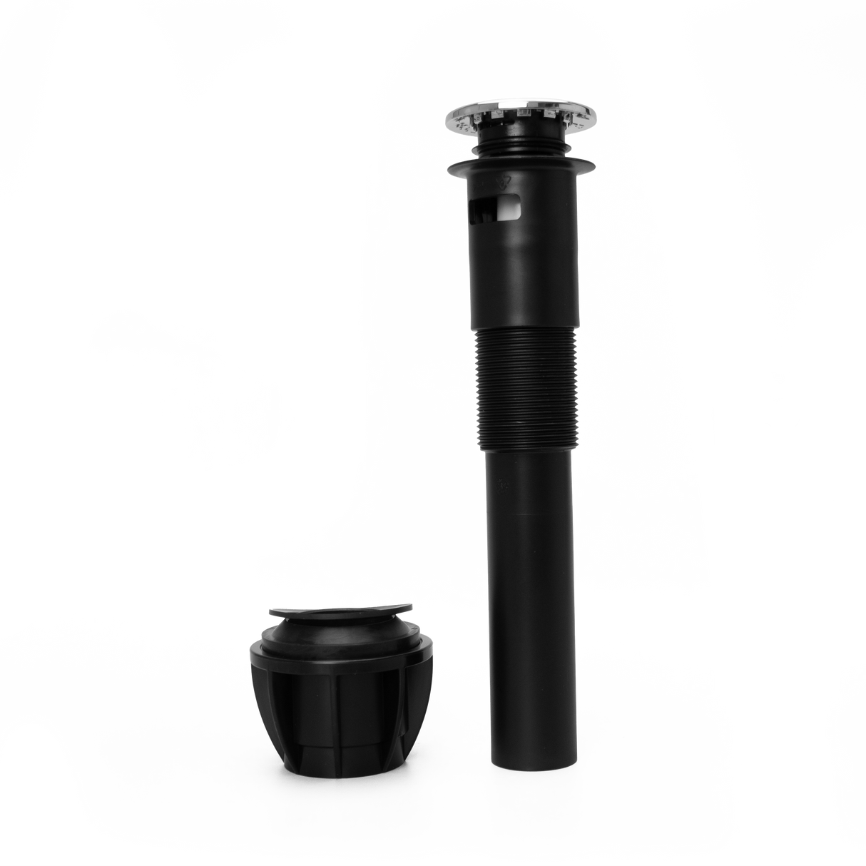 Push & Seal Drain Assembly - No Logo in Polished Chrome