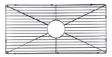 Stainless steel kitchen sink grid for AB3318SB