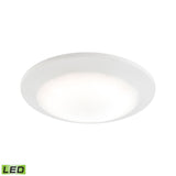 Elk MLE1201-5-30 Plandome 1-Light Recessed Light in Clean White with Glass Diffuser