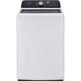 Midea MLTW44A4BWW 4.4 CF Top Load Washer, Agitator, Stainless Tub