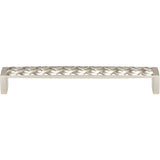 Atlas Homewares Lattice Pull 6 5/16 Inch (c-c) Polished Nickel