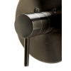 ALFI brand AB1601-BN Brushed Nickel Pressure Balanced Round Shower Mixer