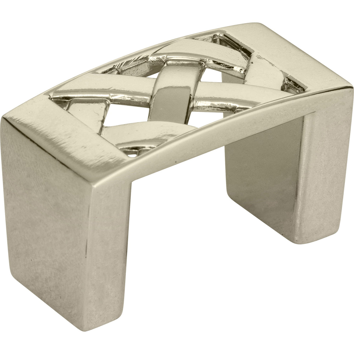 Atlas Homewares Lattice Knob 1 5/8 Inch Polished Nickel