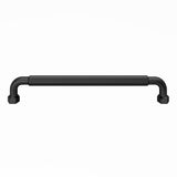 Top Knobs TK3208 Dustin Appliance Pull 18 Inch Center to Center - Flat Black