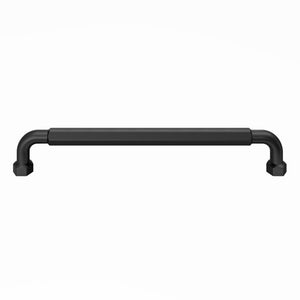 Top Knobs TK3208 Dustin Appliance Pull 18 Inch Center to Center - Flat Black