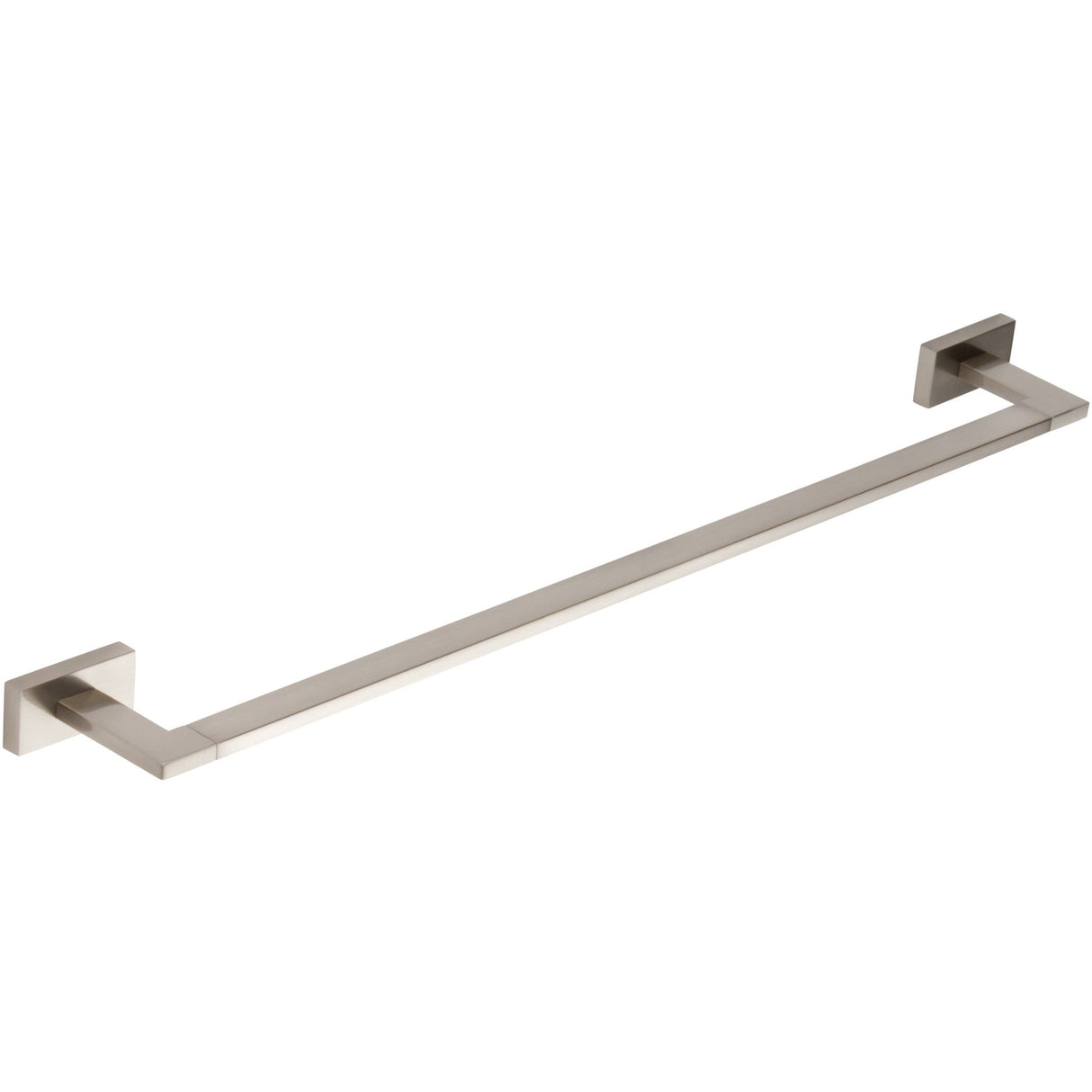 Atlas Homewares Axel Bath Towel Bar 24 Inch Single Brushed Nickel