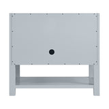 Breckenridge 36" Single Vanity, Serenity Blue, w/ 3 CM Phantome Eclos Top