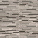 Modello grigio interlocking 12X12 glass stone mesh mounted mosaic tile SMOT-SGLSIL-MODGRI6MM product shot multiple tiles angle view