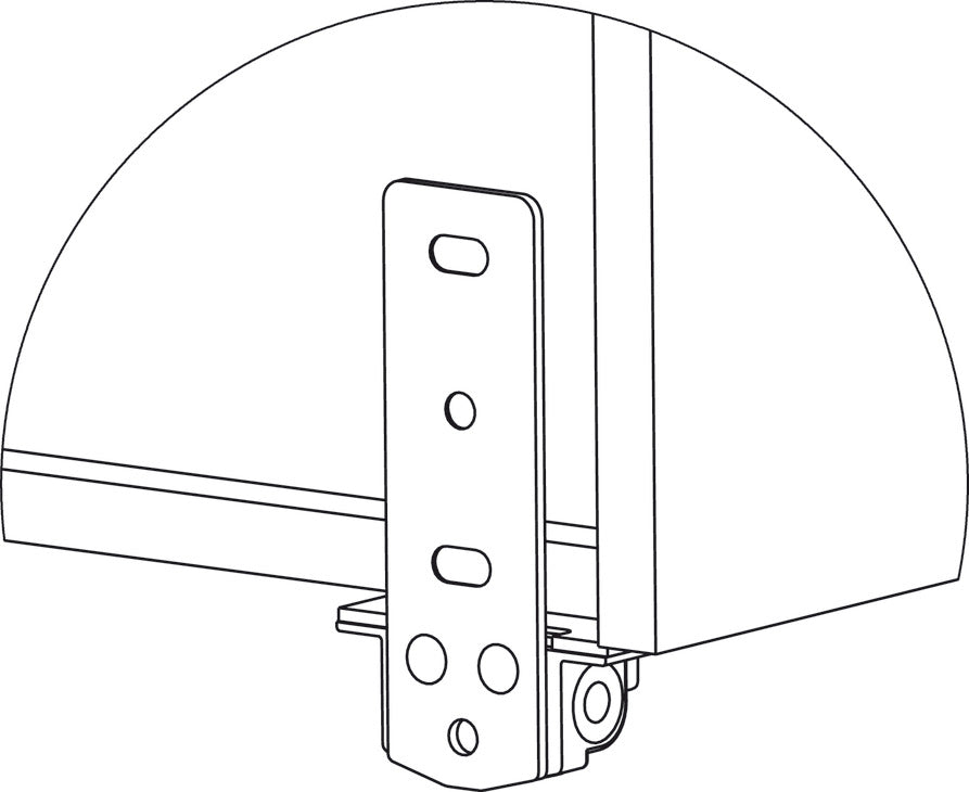 Häfele 290.24.920 Lower Support, Steel, Zinc plated