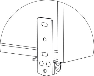 Häfele 290.24.920 Lower Support, Steel, Zinc plated
