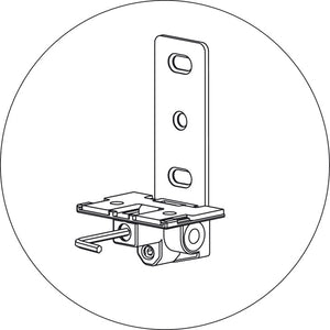 Häfele 290.24.920 Lower Support, Steel, Zinc plated