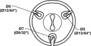Häfele 631.39.320 Wire Management Reel, Double-Deck, black