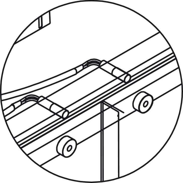 Häfele 833.02.853 Switch, with 4-Pin Plug for Switch Port