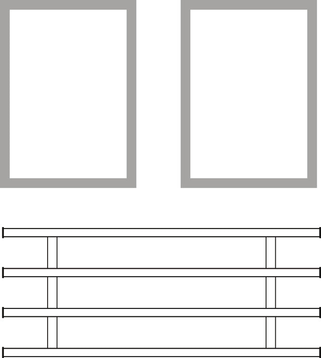 Häfele 732.05.816 TAG - Showroom Hardware Display, Matte nickel