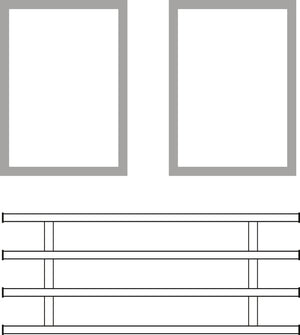 Häfele 732.05.817 TAG - Showroom Hardware Display, Matte gold
