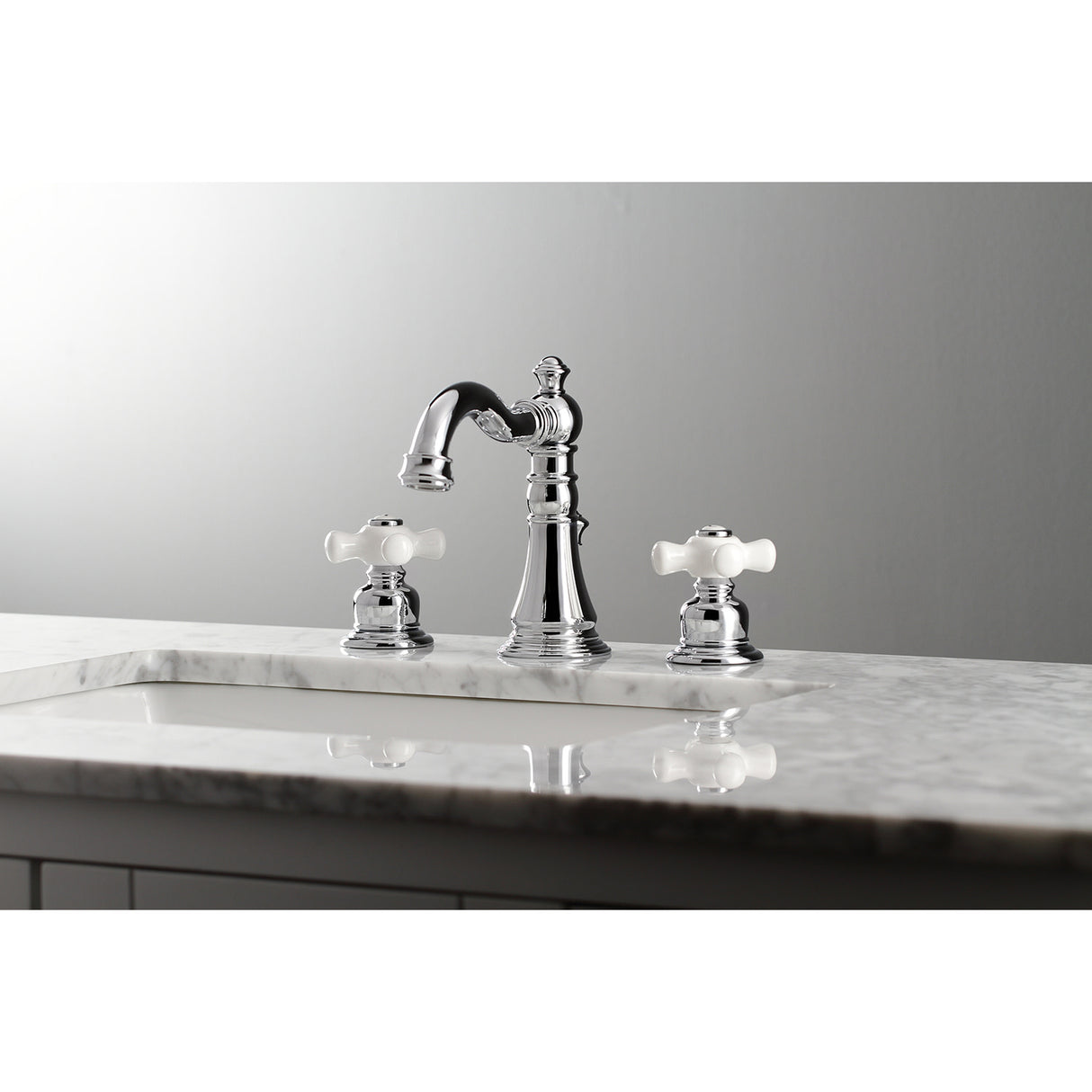 Fauceture FSC1971PX American Classic Widespread Bathroom Faucet, Polished Chrome