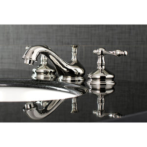 Kingston Brass KS1166NL 8 in. Widespread Bathroom Faucet, Polished Nickel