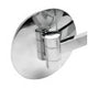 ALFI brand ABM9WLED-PC Polished Chrome Wall Mount Round 9" 5x Magnifying Cosmetic Mirror with Light