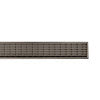 ALFI brand 59" Stainless Steel Linear Shower Drain with Groove Lines