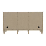 Lorelai 60" Double Vanity, Whitewashed Oak, w/ 3 CM Phantome Eclos Top