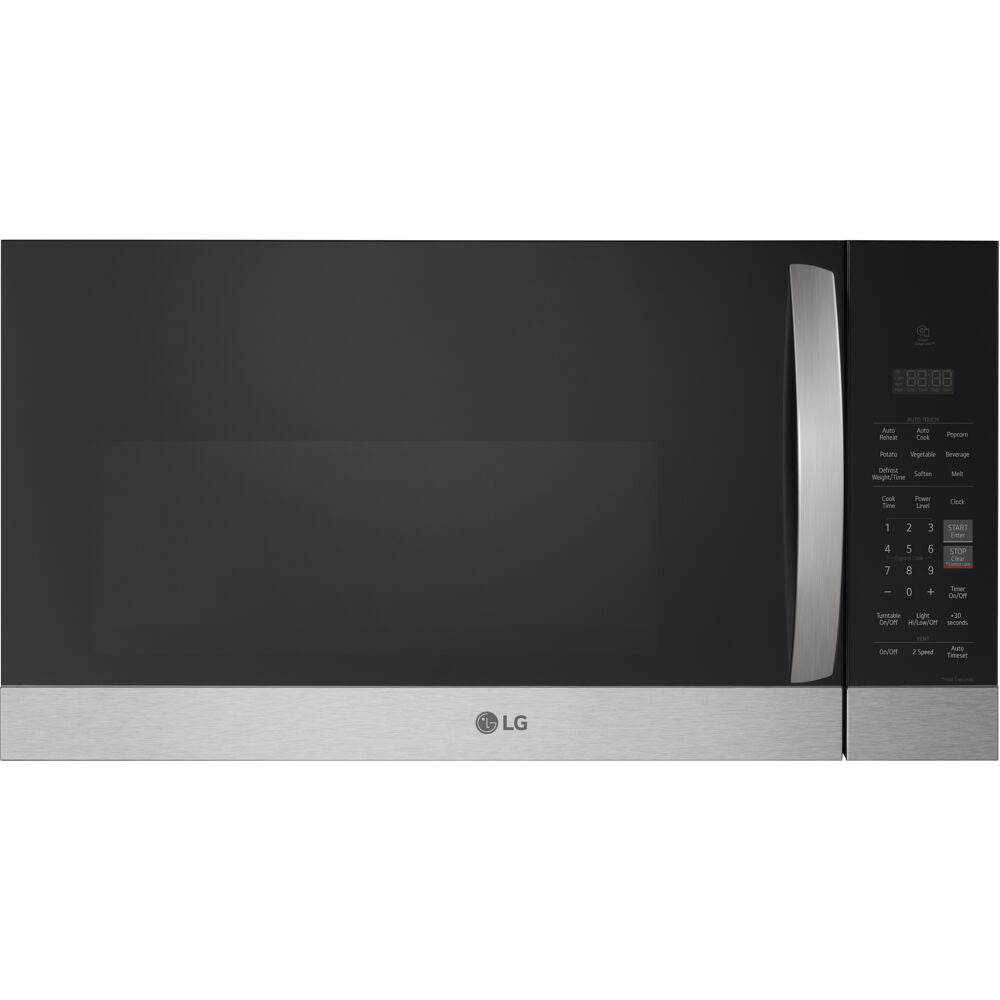 LG MVEM1721F 1.7 CF Over-the-Range Microwave, 300 CFM, ThinQ, EasyClean