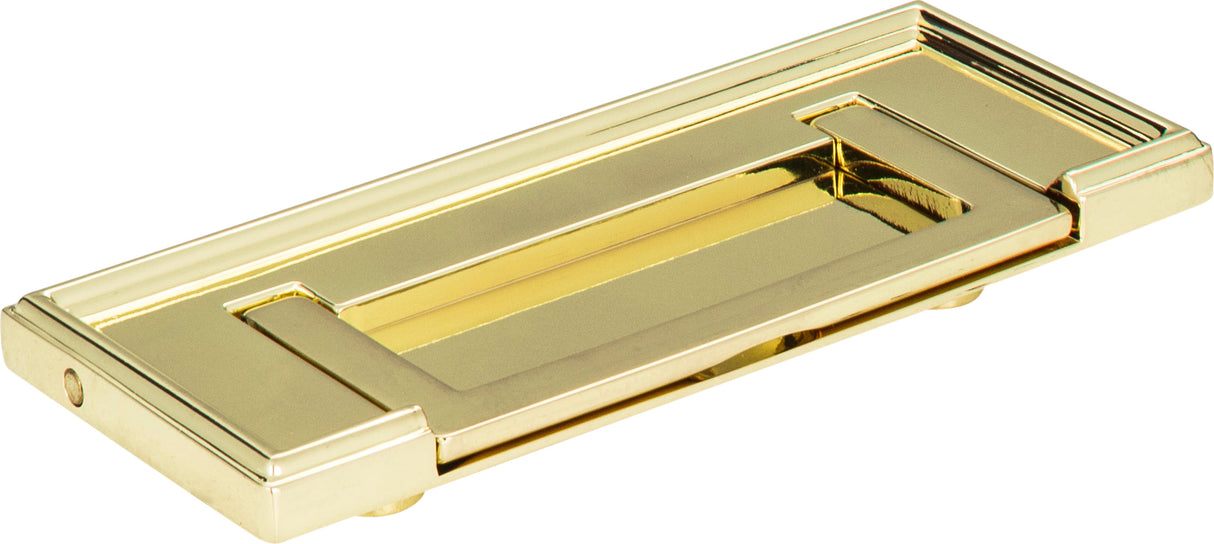 Atlas Homewares Campaign Rope Drop Pull 3 Inch (c-c) Polished Brass
