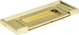 Atlas Homewares Campaign Rope Drop Pull 3 Inch (c-c) Polished Brass