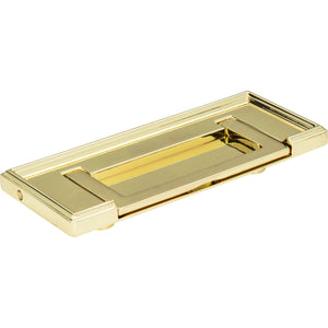 Atlas Homewares Campaign Rope Drop Pull 3 Inch (c-c) Polished Brass