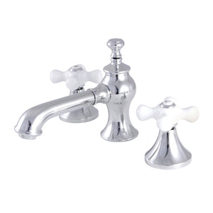 Kingston Brass KC7061PX Vintage 8" Widespread Bathroom Faucet, Polished Chrome