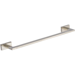 Atlas Homewares Axel Bath Towel Bar 18 Inch Single Polished Nickel