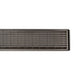 ALFI brand 47" Stainless Steel Linear Shower Drain with Groove Lines