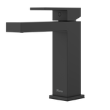 Dumont 1-Handle Lavatory Faucet in Spot Defense Matte Black