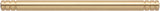 Atlas Homewares Griffith Pull 5 1/16 Inch (c-c) Warm Brass