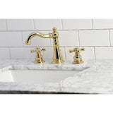 Fauceture FSC1972AX American Classic Widespread Bathroom Faucet, Polished Brass