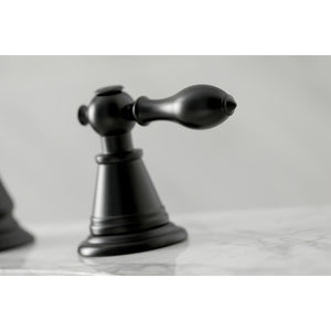 Fauceture FSC1970AL English Classic Widespread Bathroom Faucet, Matte Black