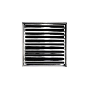 Infinity Drain N 5 5” Strainer - Lines Pattern & 2" Throat for N 5, ND 5, NDB 5