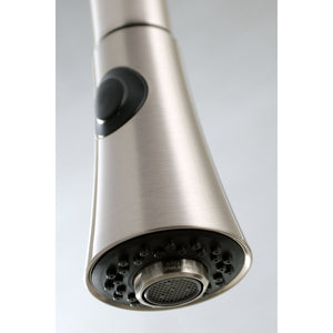 Gourmetier LS8728DL Concord Single-Handle Pull-Down Kitchen Faucet, Brushed Nickel