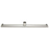 ALFI brand ABLD32D 32" Modern Stainless Steel Linear Shower Drain with Groove Lines
